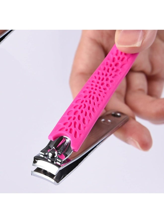 Portable Foldable Nail Clipper – Anti-Slip Handle, Nail File, and Hanging Loop for Easy Use Anywhere - Image 5